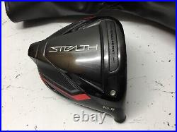 2022 TaylorMade Stealth Driver Head 10.5dg Right Hand 8.5/10