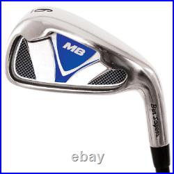 Ben Sayers 2024 M8 Mens Right Hand Golf Set +golf Stand Bag -blue / 1 Longer