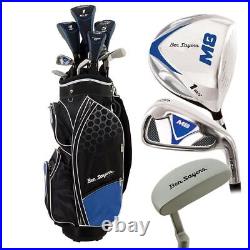 Ben Sayers M8 Golf Complete Package Set Steel 13-Piece Right Hand with Cart Bag
