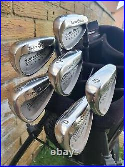 Gents Right Hand Taylormade Burner Super Steel Irons Refurbished
