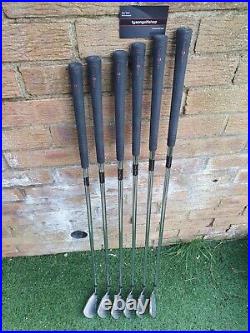 Gents Right Hand Taylormade Burner Super Steel Irons Refurbished
