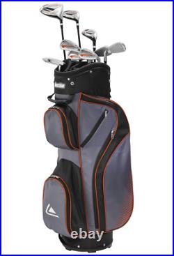 Longridge Vector+ Golf Package Set with 12pc, Cart Bag, Mens Right Hand