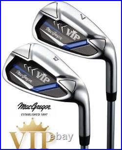 MacGregor VIP Mens 13 Piece Steel Irons Complete Golf Set & MacTec Cart Bag New