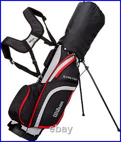 Men'S Stretch Golf Club 10-Club Set with Stand Bag