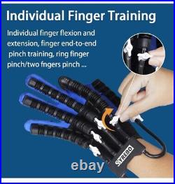 Syrebo Hand Rehabilitation Robot Gloves, C10 Model Self Training M Right Hand