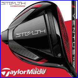 Taylormade Stealth Driver 9.0° +regular Fujikura Ventus Red Shaft & Headcover