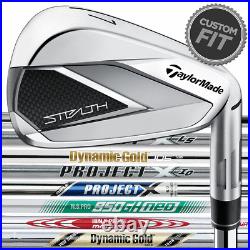 Taylormade Stealth Golf Iron Set 5-pw / Custom Fit / All Steel Shaft Options