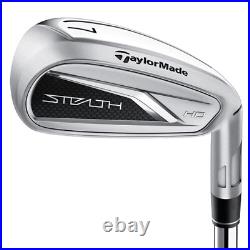 Taylormade Stealth Hd Irons 5-pw +stiff Kbs Max Steel Irons @ 50% Off Rrp