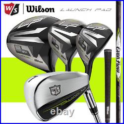 Wilson Staff Launch Pad 2 Senior Golf Package Set (Driver+3W+4H+5-PW) NEW! 2022