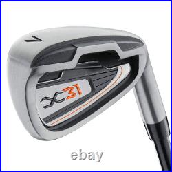 Wilson X31 Mens Complete Golf Set +golf Stand Carry Bag +regular Graphite Shafts